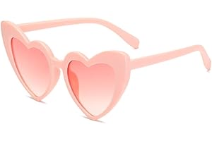 Love Heart Shaped Sunglasses for Women: Seductive Vintage Style