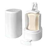 Lisutupode Soapy Bar Grinder, Waterproof Soap Case Dispenser, Refillable Solid Soapy Container Bar Grinder, Soap Savers For Bar Soap, Solid Soapy Bar Holder Wall Mounted Crusher Mincer, 12x8x5.5cm