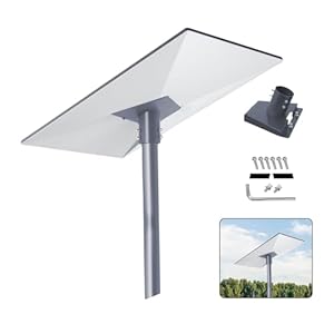 Starlink Gen 3 pijpadapter, Starlink Gen 3 Mount, 0,83-2,17 inch Premium Starlink Pole Mount, Starlink Gen 3 montagekit voor Starlink Standard Gen 3/V3 standaard schotelvormige dakmontage