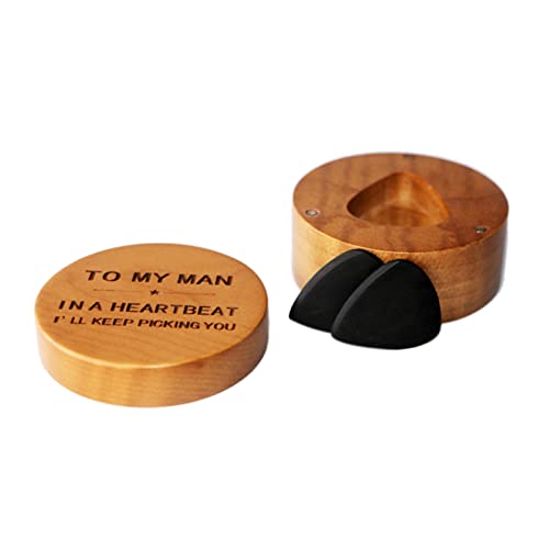 mewmewcat Choix, 2 pièces médiators en ébène avec boîte de Rangement Organisateur médiators Triangle Classique Accessoires de Guitare pour Guitares Classiques acoustiques électriques Basses ukulélé - Les Beatles, Paul McCartney, John Lennon, RIngo Starr, George Harrison mewmewcat Choix, 2 pièces médiators en ébène avec boîte de Rangement Organisateur médiators Triangle Classique Accessoires de Guitare pour Guitares Classiques acoustiques électriques Basses ukulélé
