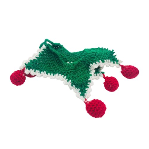 Toyvian 1Pieza Collar para Mascotas De Decoración Navideña para Perros