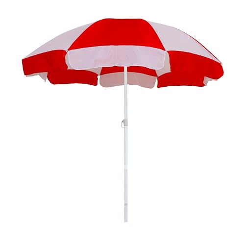 42Inch/7ft Garden Umbrella Without Stand Outdoor Big Size Heavy D...