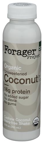 Forager Project Organic Unsweetened Cashew Coconut Shake, 12 FZ