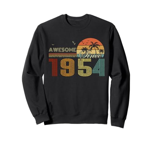 Awesome Since 1954 Men Women Birth Of Birthday Years Vintage �g���[�i�[