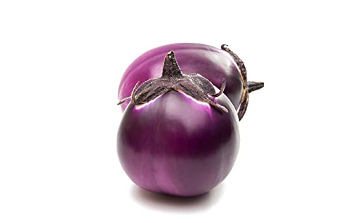 Melanzane Tonde Viola, 450 Gr., Cat. I