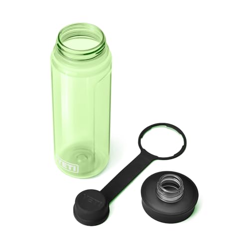Image of YETI Yonder Water Bottle with Yonder Tether Cap, Lightweight, Leakproof and BPA-Free