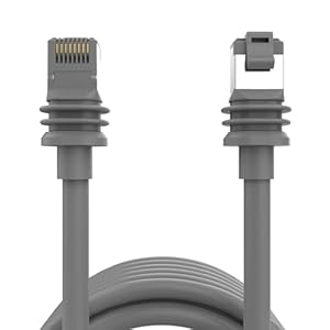 Starlink Gen 3 Cable 30FT for Starlink V3 Standard Kit, Star Link Cable V3 Ethernet Extension Cable,High Speed Data Transfer,Gray