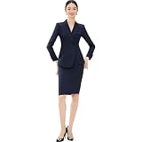 Suits for Women Two Button Long Sleeve Blazer Long Pants Set Slim Fit Manager Formal Work Uniform Ol
