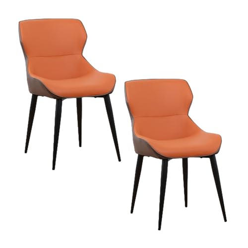 Sillas de comedor tapizadas para zonas compactas, asientos versátiles para cocina, sala de estar y tocador