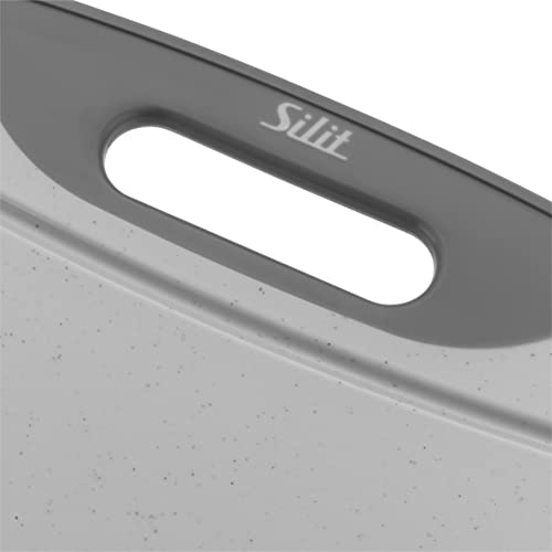 Tablas de cortar Silit de plástico para evitar derrames de zumo, pack de 2 4