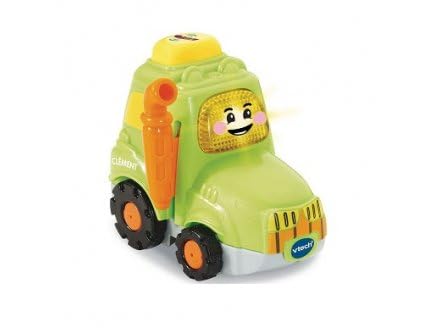 pour tut tut bolides : Clement Tracteur des Champs - Voiture avec Bouton Surprise Version française - Set Jouet Enfant 1er Age + Carte Tigre