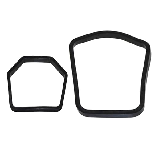 Image of Johnson Evinrude Upper & Lower Exhaust Seal Kit - Fits 75-300 HP Outboards - Replaces 320936 & 320961 - Gearcase & Exhaust Housing Seals for 75-140-150-175-200-225-235-250-300 HP ETEC
