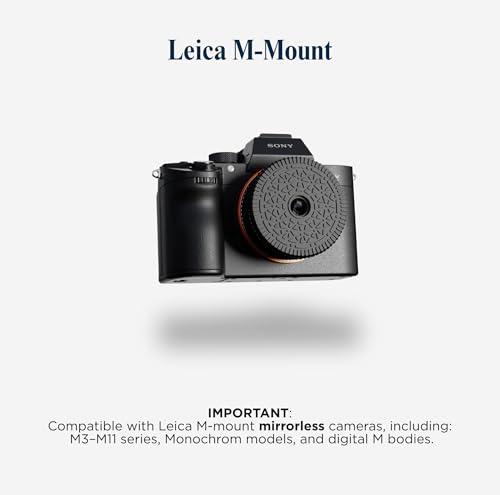 Image of Retropia Repurposed Disposable Camera Mirrorless Lens | Unlimited Instant Film-Look Photos | Compact Pancake Lens, 32mm Focal Length & Fixed f /11 Aperture (Leica M-Mount Mirrorless Compatible)