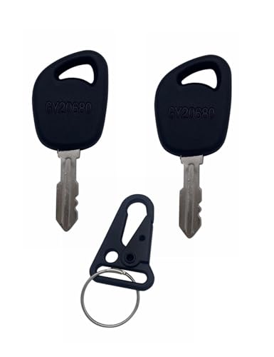 Strongthium 140403 Zündschlüssel Ersatzschlüssel für JD Craftsman Husqvarna Poulan Ride-on Mäher Traktor Rasentraktor Rasenmäher GY20680