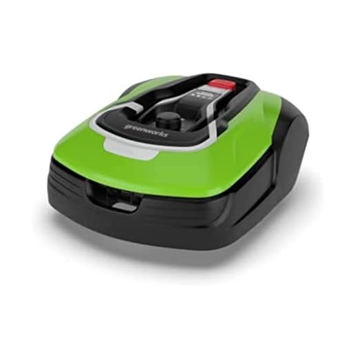 Greenworks Tools Optimow 10 Gräsklippare, Upp till 1000m², Svart, Grön