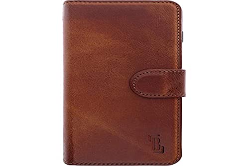 Burkley Leder Handyhülle für Samsung Galaxy S20 FE Leder Book Case Handytasche mit...