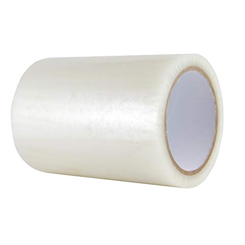 Image of IPG 6100 1.6Mil Utility Grade Label Protection Tape, 96mm x 66m, Clear, (18-Pack)