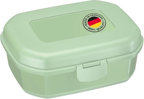 Westmark Brotdose/Snackbox -Maxi- 935 ml, mit Klick-Verschluss, Höhe: ca. 7,4 cm, Kunststoff, Grün, 2352227M