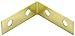 Stanley Hardware 80-3810 Solid Brass Corner Braces