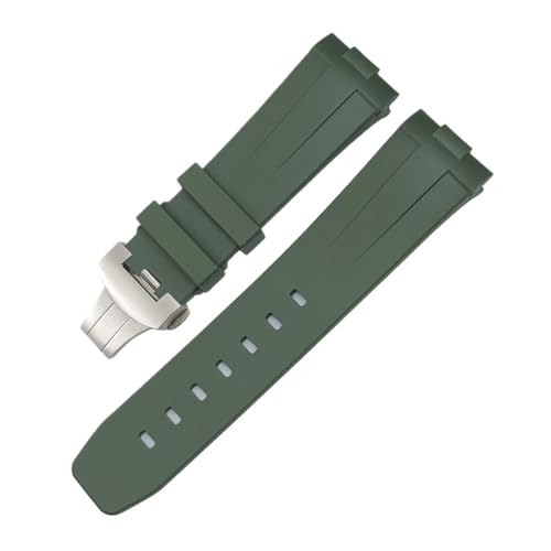 Bracelet montre caoutchouc 24 mm haut de gamme pour Pam 312 111