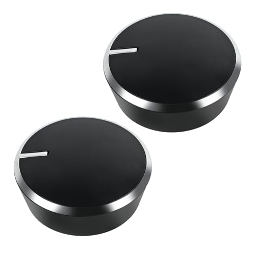 2 PACK WE01X30638 Replacement Control Knob Compatible with GE Laundry Center/Washer Dryer Combo,Fit for WE01X24776,GUD27ESPM0DG,4961358, AP6996856, PS16226089 And More