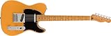 Fender Player Plus Telecaster MN Butterscotch Blonde Electric Guitar with Deluxe Gig Bag
