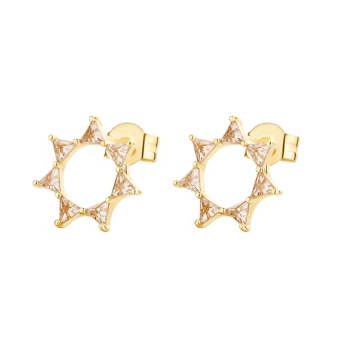 Boucles d'oreilles Rosato en argent parfaites pour illuminer vos tenues de bureau
