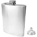 Newaner Petaca con Embudo, 8oz Petaca de Acero Inoxidable 304 para Whisky, para Transportar Alcohol, para Senderismo, Viajes