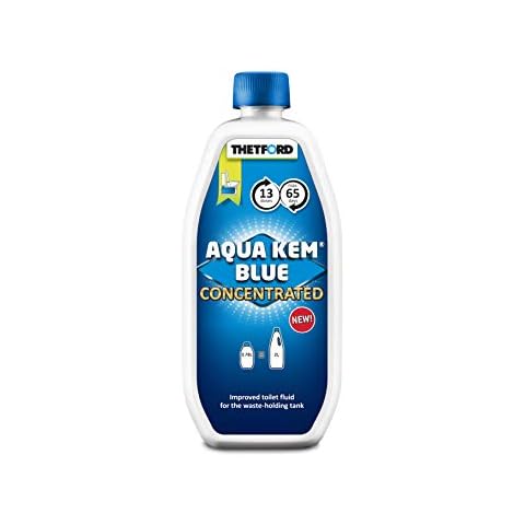 Thetford 30619CX Aqua Kem Concentrated Blue Toilet Fluid, 780 ml Cover