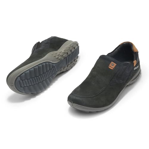 Image of Woodland Men Dnavy Slip-On Shoes