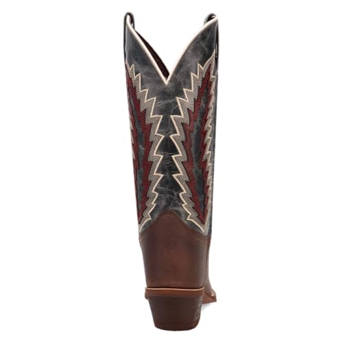 Laredo Dark Brown/Navy Cadence Women's Leather Boots 200294