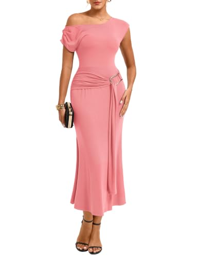 GRACE KARIN Womens Wedding Guest Cocktail Bodycon Maxi Dress $12 + 60% Off Code T6UG20CH - image 1
