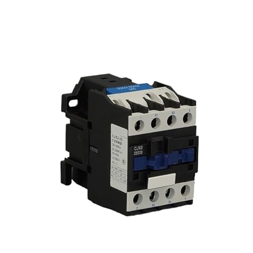 Contacteur magnétique tétrapolaire CJX2-25008 25A bobine 220V