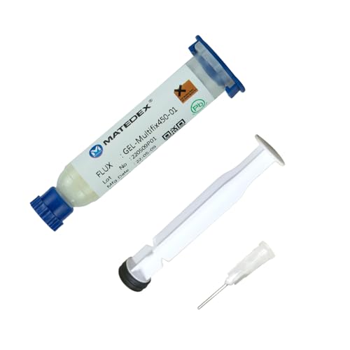 Flux-Gel 10 g Flux-Gel Multifix450-01 No Clean,Halide free, in 30cc syringes for manual dispensing