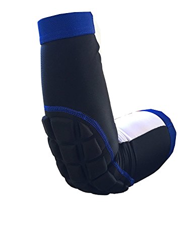 Walter, Gomitiera, Protezione Portiere, Colore Nero (Nero-Blu, S)