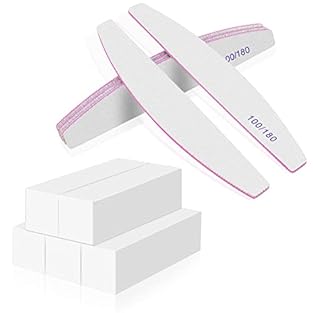Good quality: Our nail buffer block is made of quality emery materials which is durable and safe, it can last for a long time Widely used: Our nail buffer block is a good grooming tool for acrylic nails, false nail tips, natural nails Lightweight and...