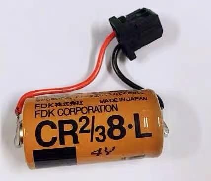 Miniatura 3 de 6 baterías CR23 8.L 3V 2000mAh compatibles con Fuji 23 8-L 3V batería de litio (equivalente ER1733) con enchufe negro