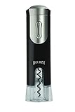 Metrokane Houdini Electric Corkscrew, Velvet Black