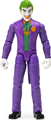 Batman 6056747, 4-Inch The Joker Action Figure With 3 Mystery Accessories, Mission 1, Multicolour #TOP2