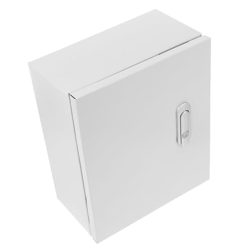 Boîtier électrique extérieur inox armoire étanche blanche circuits électriques