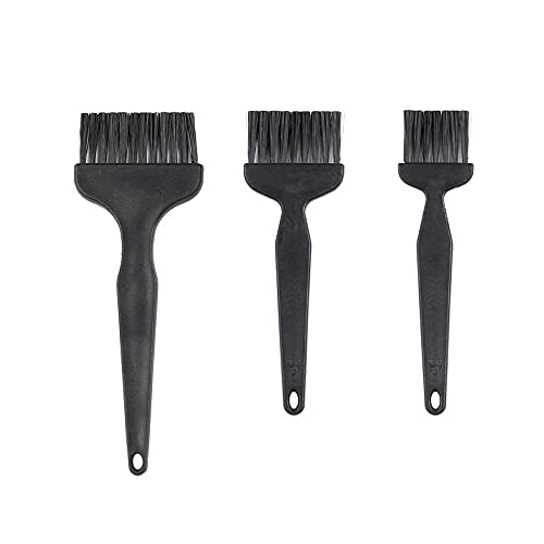 10pcs/Set Anti Static Brush ESD Cleaning Brush Tool Kit Safe Synthenic Fiber Details for Mobile Phone Tablet PCB BGA Repair Work