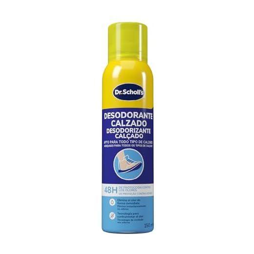 Scholl, Desodorante calzado Fresh Step, elimina el olor y mantiene tus zapatos frescos, spray, 150 ml