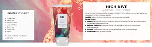R+Co High Dive Moisture and Shine CrÃ¨me | Deep Hydration + Softens + Eliminates Frizz | Vegan + Cruelty-Free |