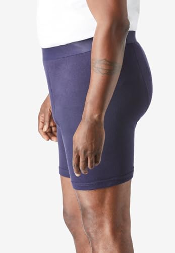 KingSize Men's Big & Tall Cotton Cycle Briefs 3-Pack4