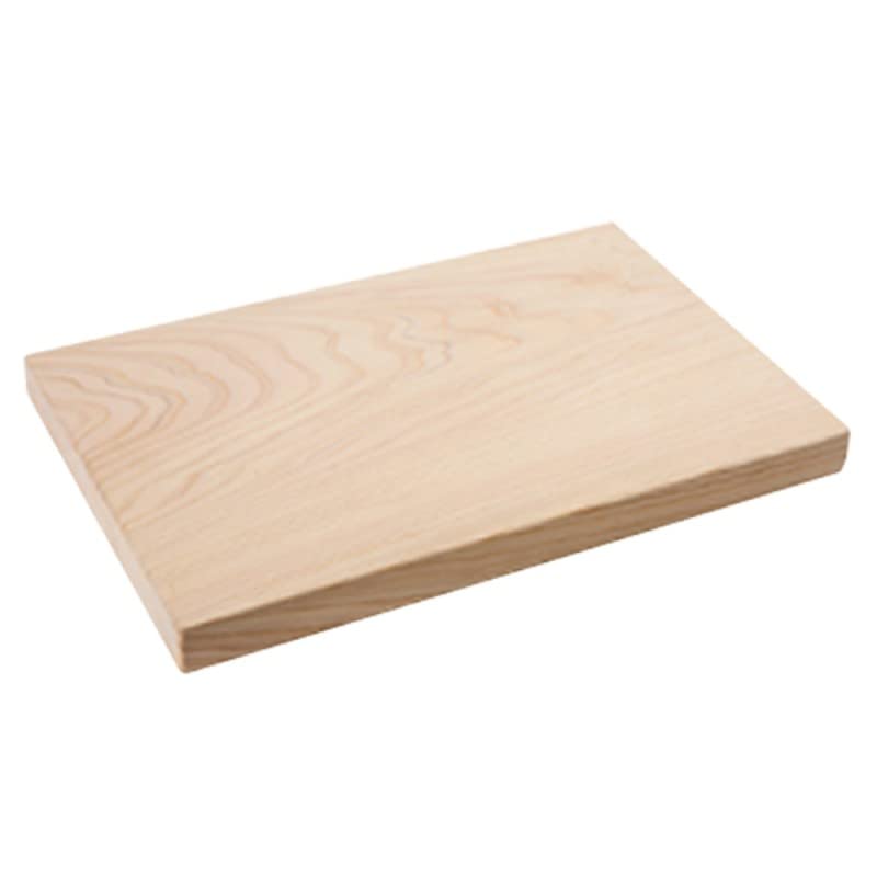 InvisioncorpHinoki Cypress Thick Cutting Board for Gift, Customized Laser Engraving and Wood Burning | Artisan Handmade One Solid Piece | Made in Korea (15.7"X8.7", Medium)