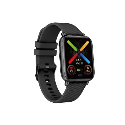 MOTIVO Smartwatches Fitness Tracker med blodtryck och puls, kroppstemperatur, blodsyre, sömnmonitor Ios och Android kompatibel för män och kvinnor Full pekskärm 1,69" (Black)