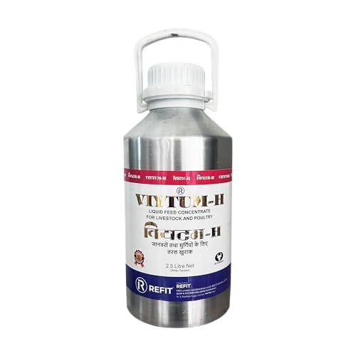 Image of REFIT Vitamin H for Cow, Cattle, Buffalo, Sheep, Goat, Poultry, Dairy Farm and Livestock Animals, 2.5 Litre, VIYTUM H