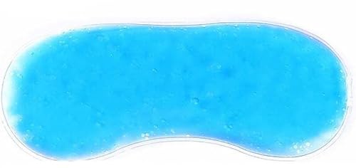 Image of Jenna Polyester Cute Sleeping Eye Shade Mask Cover For Insomnia, Meditation, Puffy Eyes And Dark Circles Black With Gel (RedHair Gel)