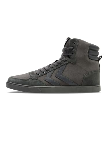 hummel Unisex Slimmer Stadil Tonal High Sneaker, Castle Rock, 38 EU
