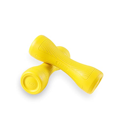 ZERRO Kurzhantel 2er Set mit Hantelständer 1 kg, 1,5 kg, 2 kg Fitness...